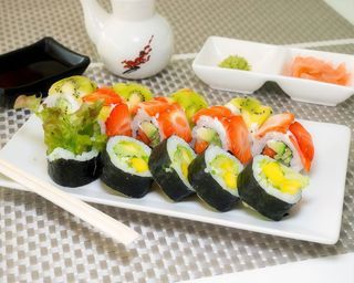 Sushi  Vegetariano 16 Peças