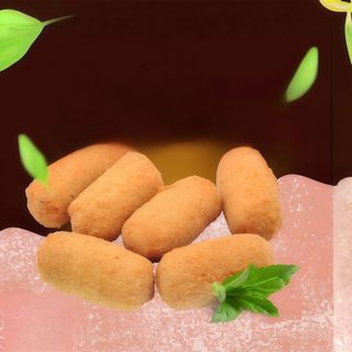 3 Croquetes de Carne Artesanais