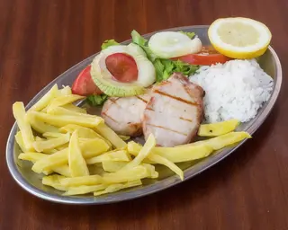 Lombelo de porco grelhado