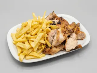 1/2Frango sem guarnições