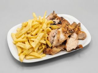 1/2Frango sem guarnições
