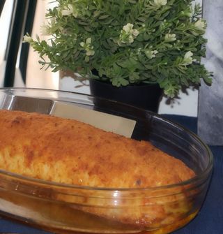 Rolo de Bacalhau com Coentros