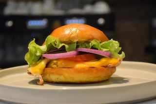 Hambúrguer de Frango Grelhado