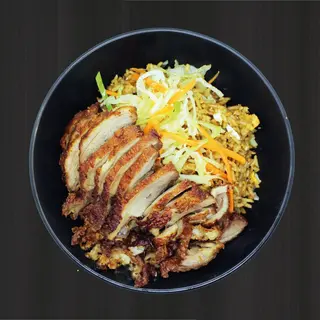 Arroz chau com Pato