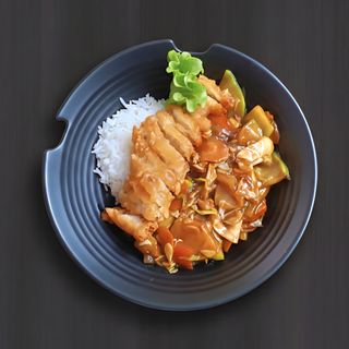 Wok de Frango Crispy