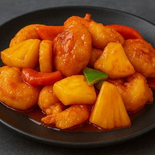 Camarão panado Agridoce