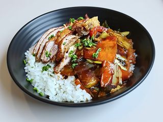 Wok Salmão