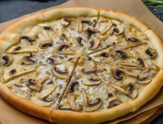 Pizza Champignon Vegan