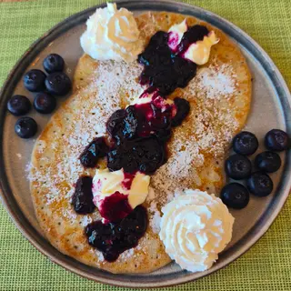 Cheesecake crepe