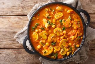 Mushroom Matar Curry