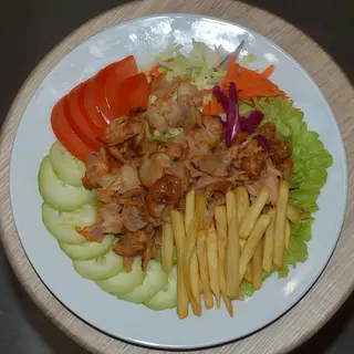 Menu Prato Kebab