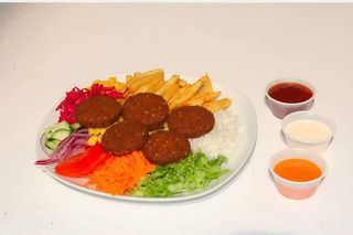 Menu Falafel Prato (Vegetal)