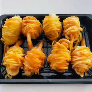 Batata Rolada de Camarão