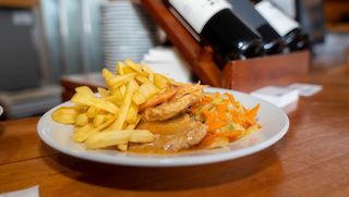 Rojões com Camarão