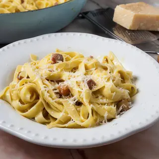 Fettuccine à Carbonara