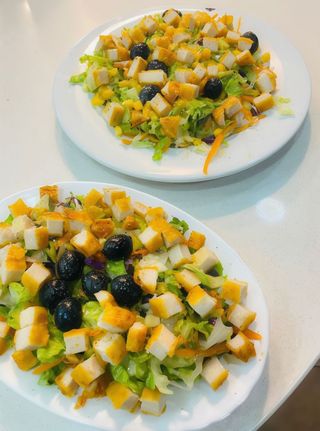 Salada Mista com Queijo
