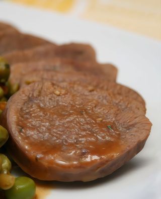 Língua de Vitela Estufada