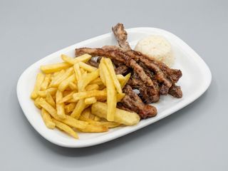 Tirinhas de Porco Preto Grelhadas