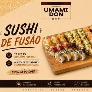 Sushi 32 peças