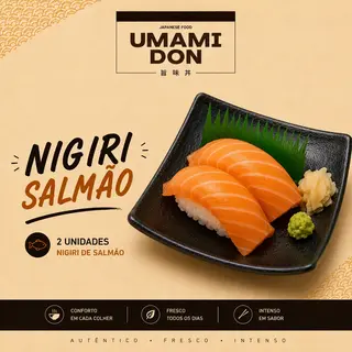 Nigiri Salmão (2 unidades)