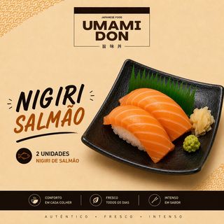 Nigiri Salmão (2 unidades)