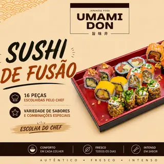 Sushi 16 peças