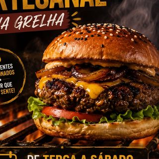 Hamburguer artesanal