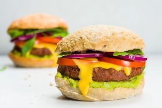 Menu Veggie Burger 