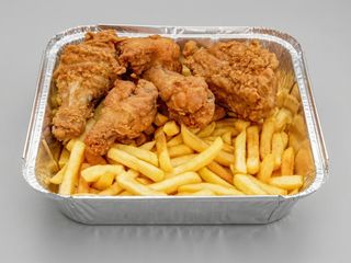 Menu Crispy Chicken Prato ( 4unid)