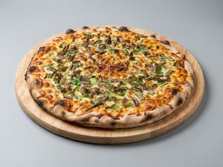 Pizza de 3 Queijos e Cebolinho