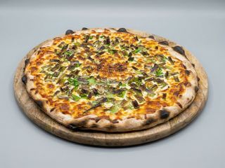 Pizza de 3 Queijos e Cebolinho Grande