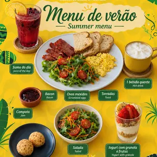 Menu verão