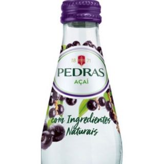 Água com gás de açaí
