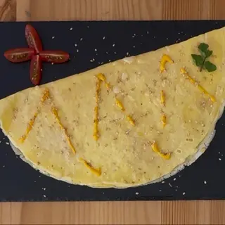Crepioca de misto quente