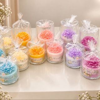 Velas aromatizadas conjunto