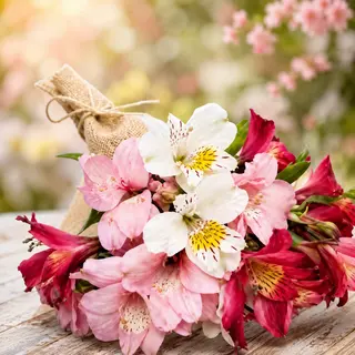 Bouquet de Astromélias