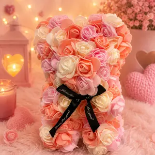 Urso de Rosas 3