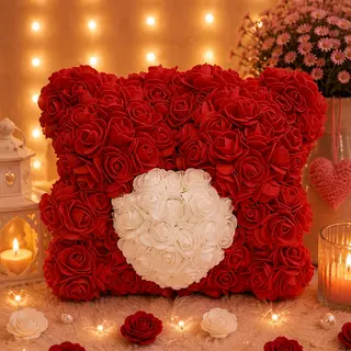 Ursos de Rosas 29 Casal
