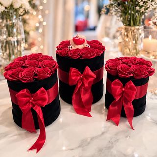 Box Rosas de Sabão Perfumadas