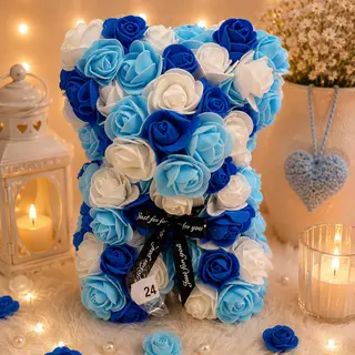 Ursos de Rosas 24 Mini