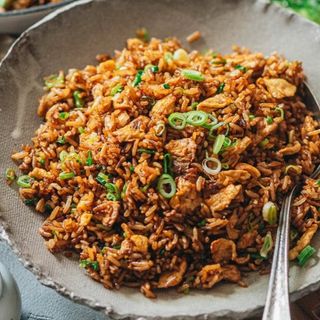 Arroz com Ovo Mexido