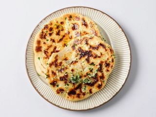 Pão Indiano com Queijo