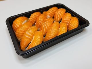 Niguiri Sushi Salmão com Arroz