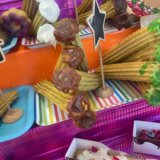 Churros Recheados Doce de Leite