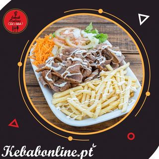 Menu Prato Kebab