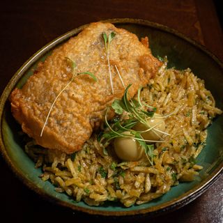 Brás de Bacalhau em Tempura