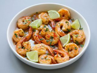 Gambas Com Sweet Chilli