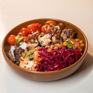 Poke Bowl de Camarão ao Alho (NOVO)