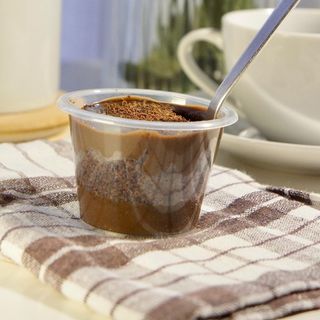 Bolo de pote de Brigadeiro mini