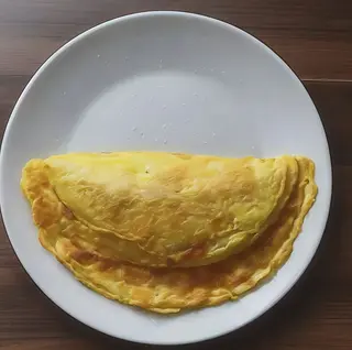Omelete de Camarão